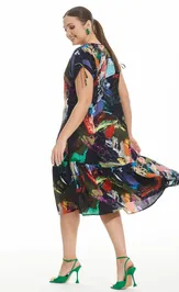 Sukienka Elady 4457 multikolor