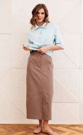 Юбка GIZART 35348/1 капучино