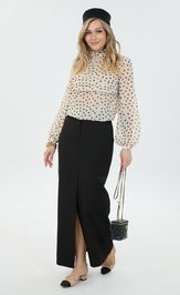 Блуза LM М 0071 горох