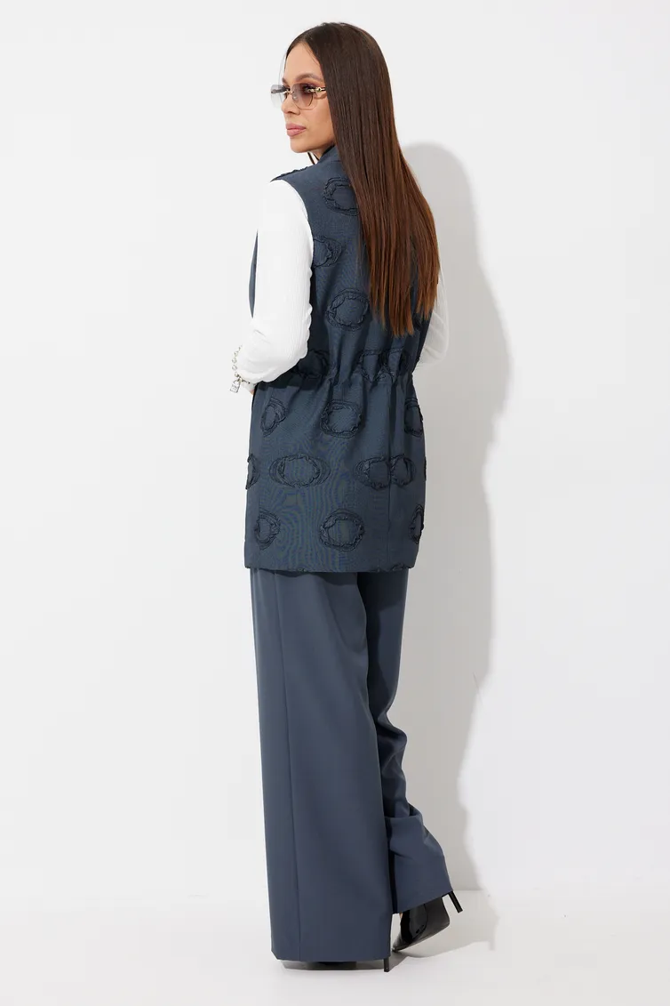 Garnitury damskie Magia Mody #2744 sero-sin