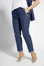 Брюки BegiModa арт. 6017 тёмно-синий