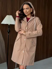 Jacket PRATA wear #S032 korichnevyj