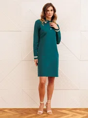 Dress GIZART #5422/1 malaxit
