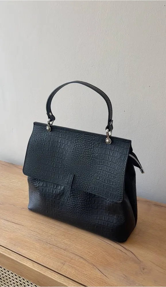 Torba Galanteya #24s627k45 chernyj/seryj