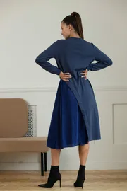 Платье AmberA Life арт. 341 indigo