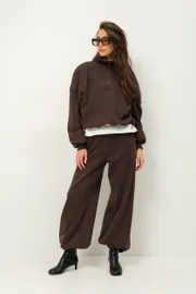 Bluza Pirs #6494 korichnevyj