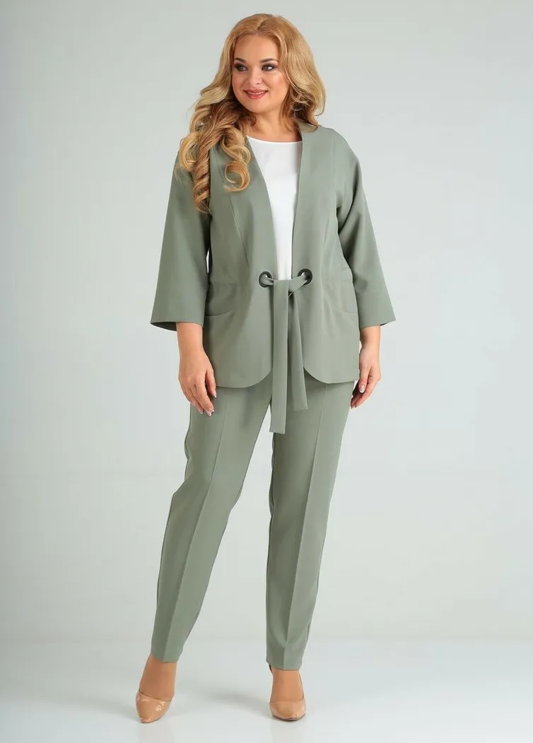 Костюм Vilena-fashion арт. 847 полынь
