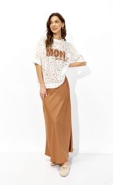 Блуза Люше 4351 коричневый