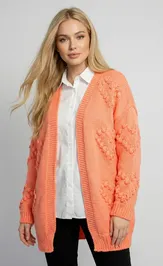Кардиган BELANGE 3021 персик