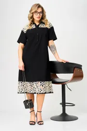Sukienka Ava fashion #M-193 chernyj
