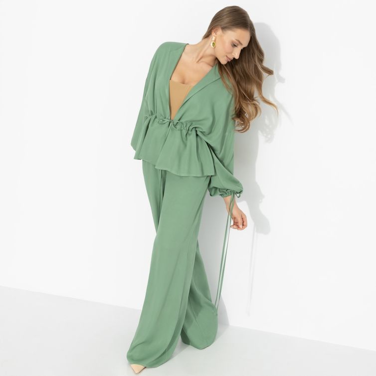 Костюмы, комплекты CHARUTTI арт. Серьезная леди (2 в 1, шалфей)