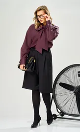 Blouse Ava fashion M-235 bordovyj