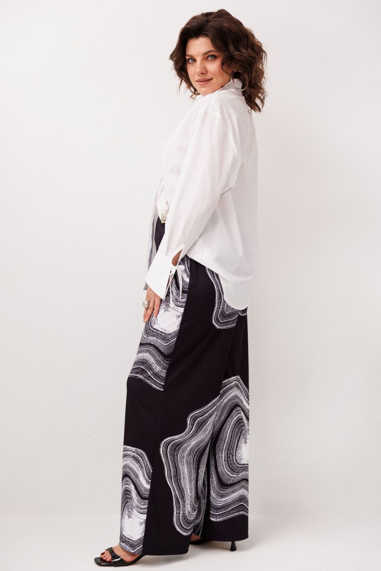 Trousers Anelli Laurel #1514.2 mramornye bryuki