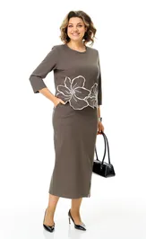 Костюм Michel Chic 1469 молочный шоколад