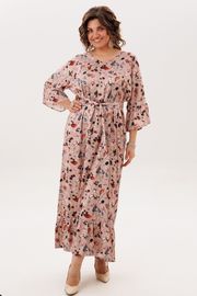 Платье Anelli Laurel арт. 1822 листья и ягоды