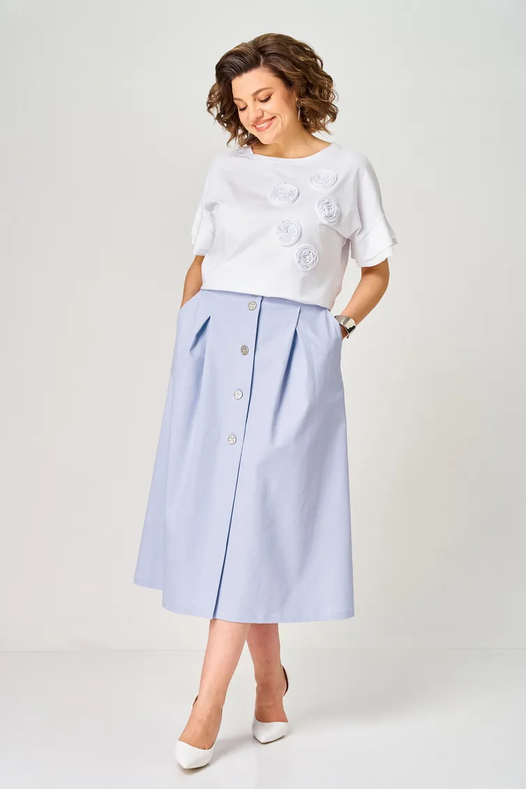 Юбка Rumoda арт. 2290 голубой
