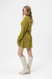 Dress Pirs #6957 olivkovyj
