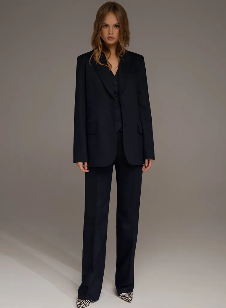 Suit Pirs #1337 temno-sinij