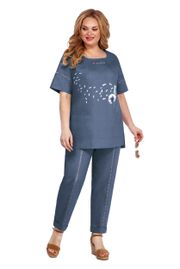 Комплект LaKona арт. 11378 синий с одуванчиками