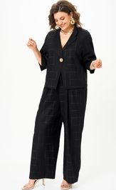 Set SOVA 11333 chernyj kletka