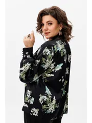 Bluzka Anelli Laurel #1428 chernyj