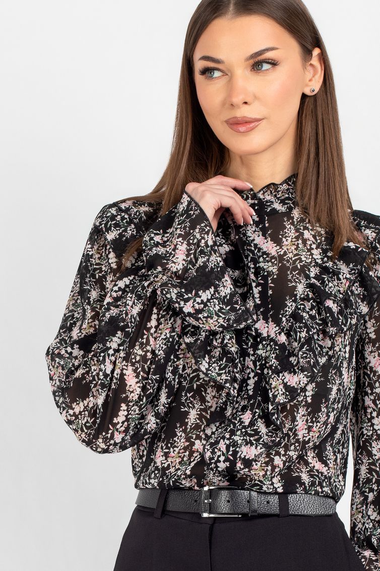 Blouse VIZAVI #744 cvety