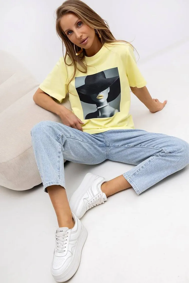 Blouses & tounics nika.pl #0203601 Emi-36 limonnyj