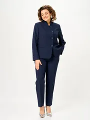 Suit Vilena-fashion #1175 sinij