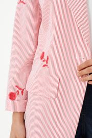 Жакет Panda арт. 123830 бело-красный