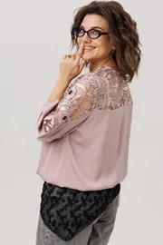Blouse Anelli Laurel #1790 pudrovaya vual