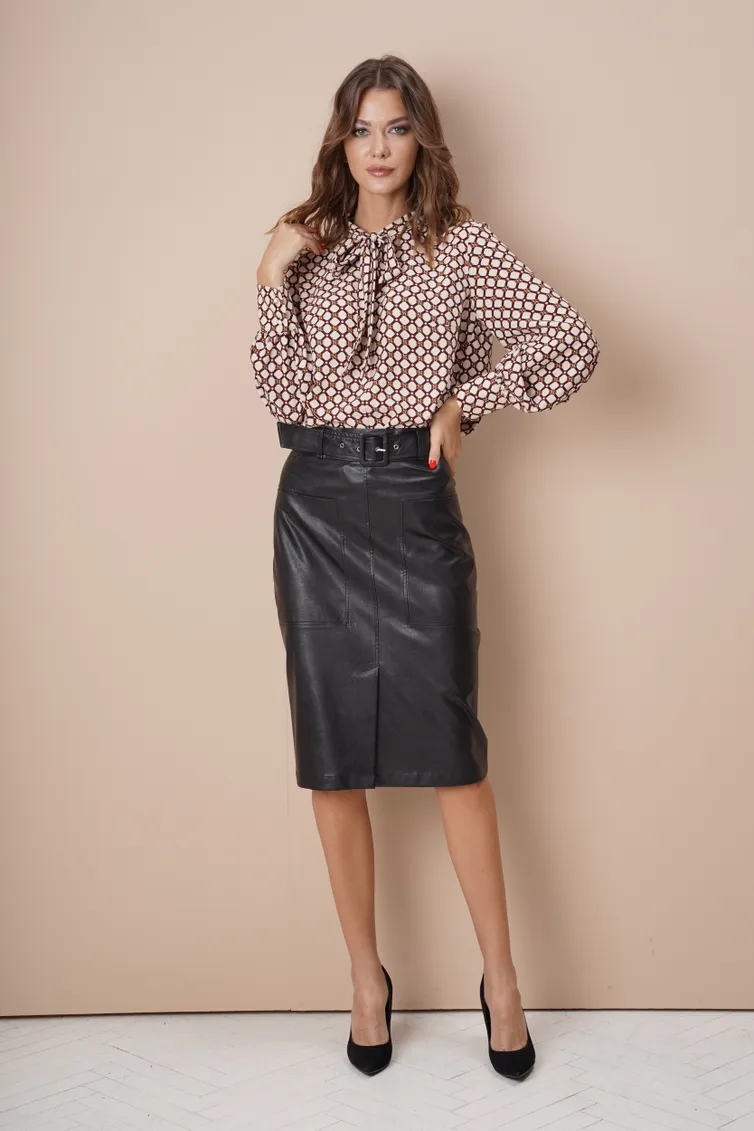 Blouse Fantazia Mod #4017 bezh