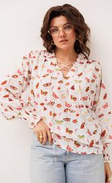 Блуза Anelli Laurel 1848 батерфляй