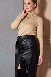 Spódnica SOVA #11165 chernyj