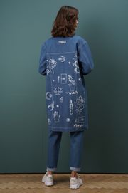 Верхняя одежда FANTAZIA MOD арт. 4129 син