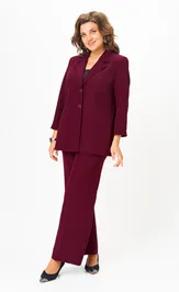 Garnitur Vilena-fashion 1094 burgundi