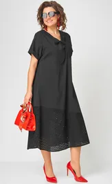 Dress EVA GRANT 7293chernyj