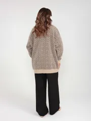 Sweter BONADI #2251 bezhevyj