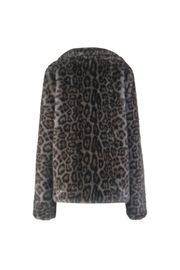 Пальто Elema арт. 9-1647 серый принт 170