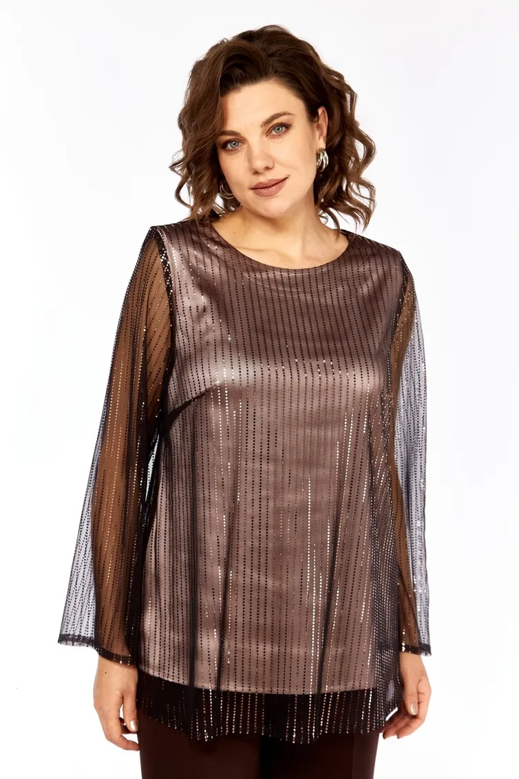 Suit Milora #1407 shokolad