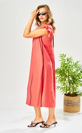 Платье Ava fashion М-209 коралловый