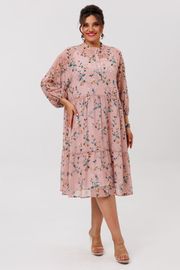 Платье Anelli Laurel арт. 1657 пудровый сад