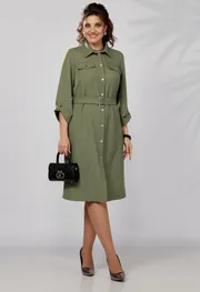 Платье LS арт. 3768 оливковый