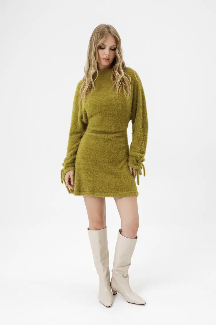 Dress Pirs #6957 olivkovyj
