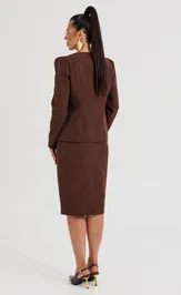 Костюм Galean Style 1012 коричневый