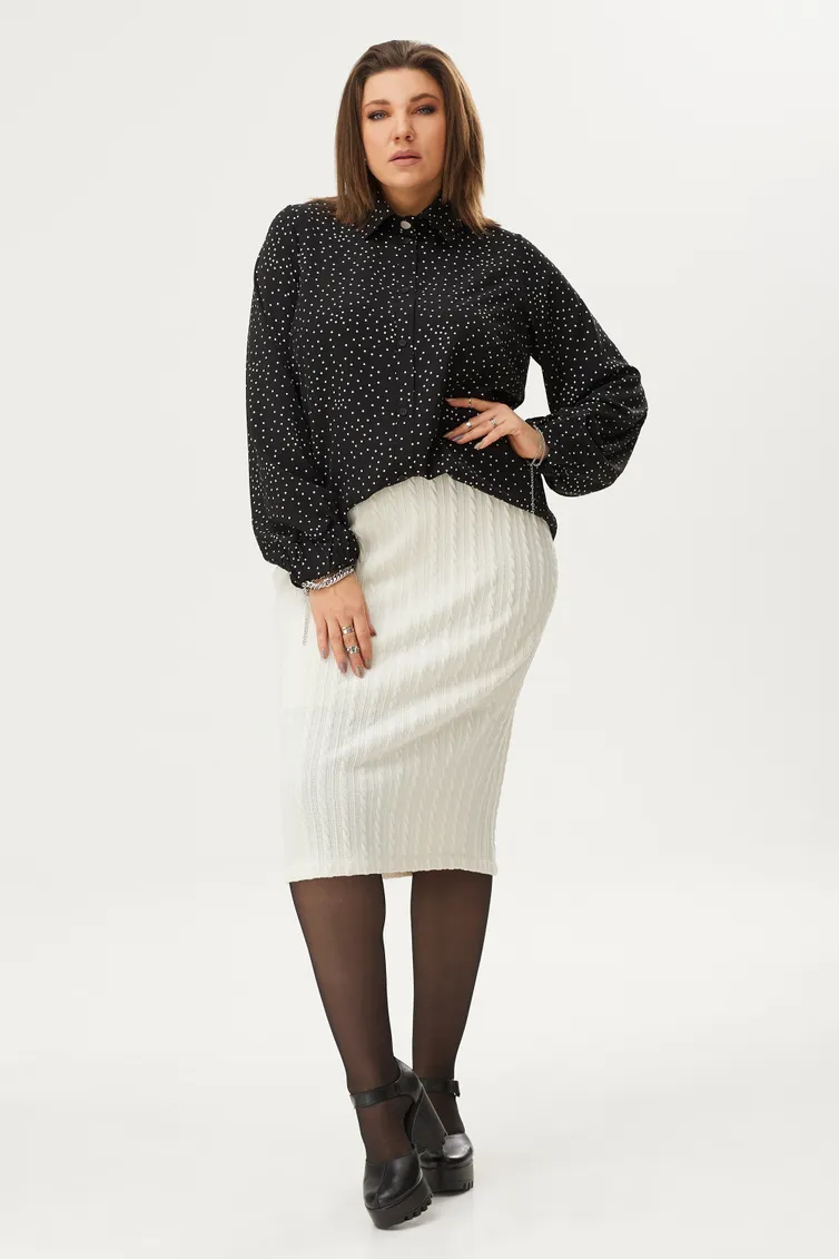 Блуза BegiModa арт. 4076 чёрный