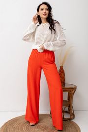 Брюки TOOK A LOOK & Angelika арт. АБ-013к красный апельсин