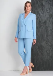 Garnitur Vilena-fashion #823 goluboj