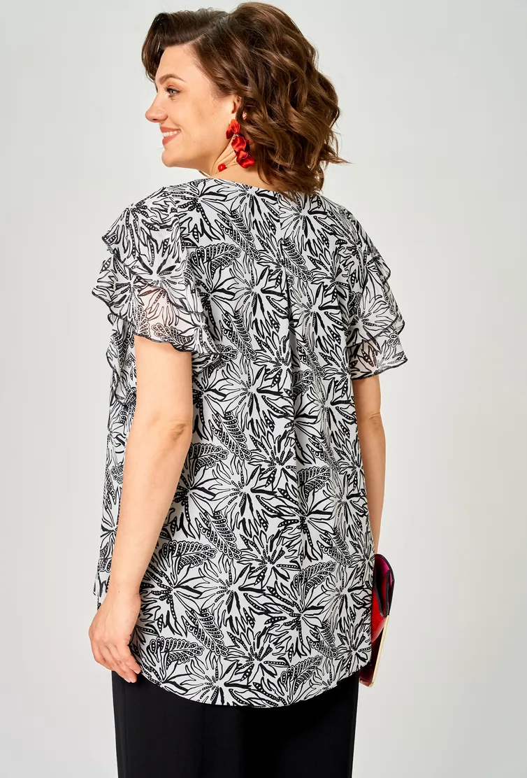 Blouse EVA GRANT #0145 ch-b