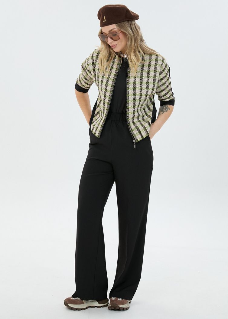 Костюм LM арт. К 8248 черно-зеленый