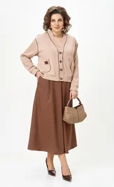 Suit Aira Style 24131 komplekt kapuchino